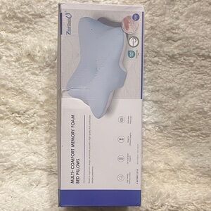 Multi-Comfort Memory Foam Pillow - Blue